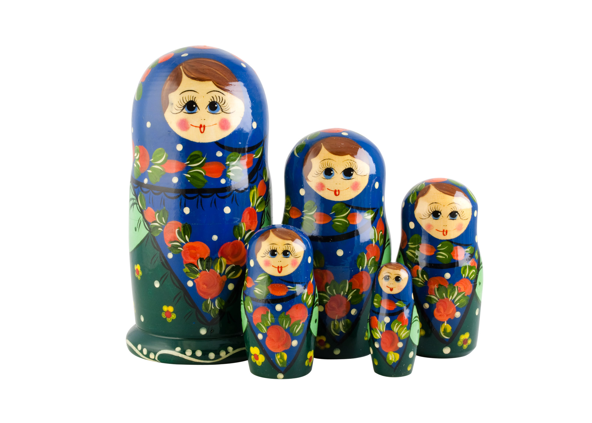 Buy Blue Dyuna Doll 5pc./7" at GoldenCockerel.com