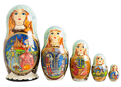 Buy Fairy Tale Doll 5pc./6" by Kempinskaya at GoldenCockerel.com