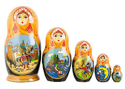 Buy Fairy Tale Doll 5pc./6" by Kempinskaya at GoldenCockerel.com