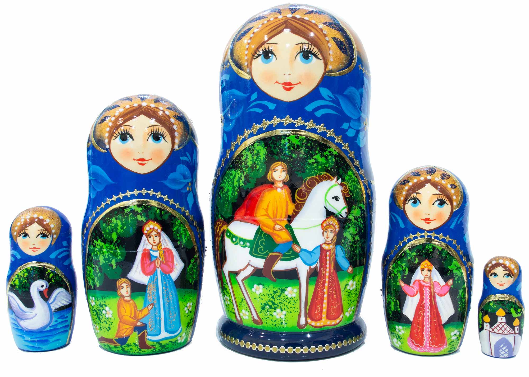 Buy The Swan Princess Fairy Tale Doll 5pc./6"  at GoldenCockerel.com