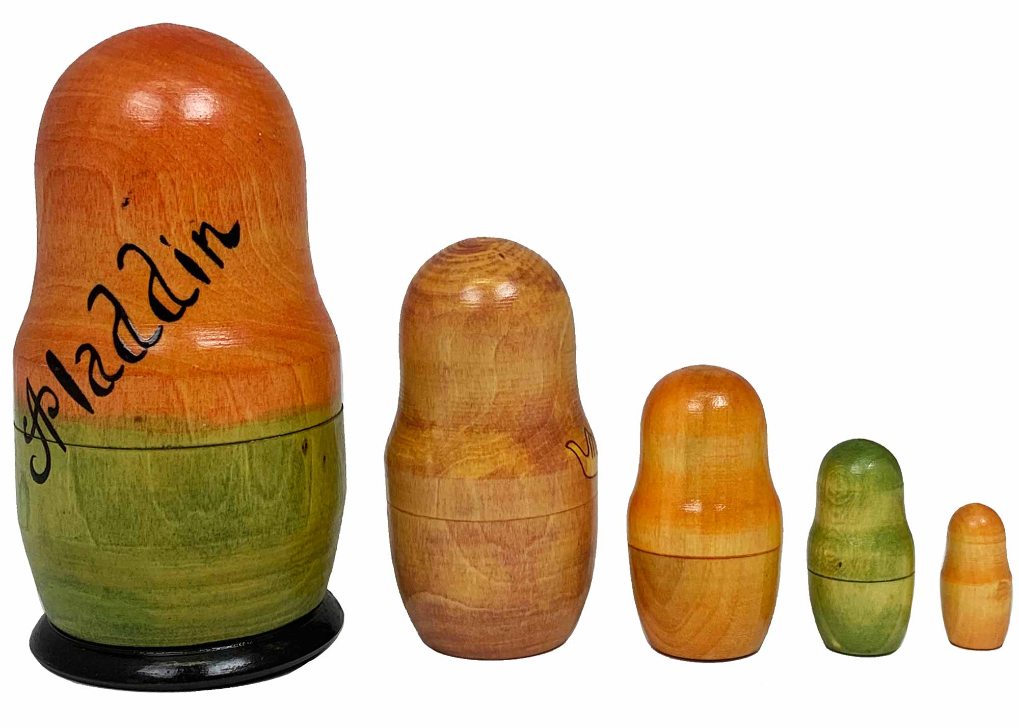 Buy Vintage Aladdin Tale Nesting Doll 5pc./5" at GoldenCockerel.com