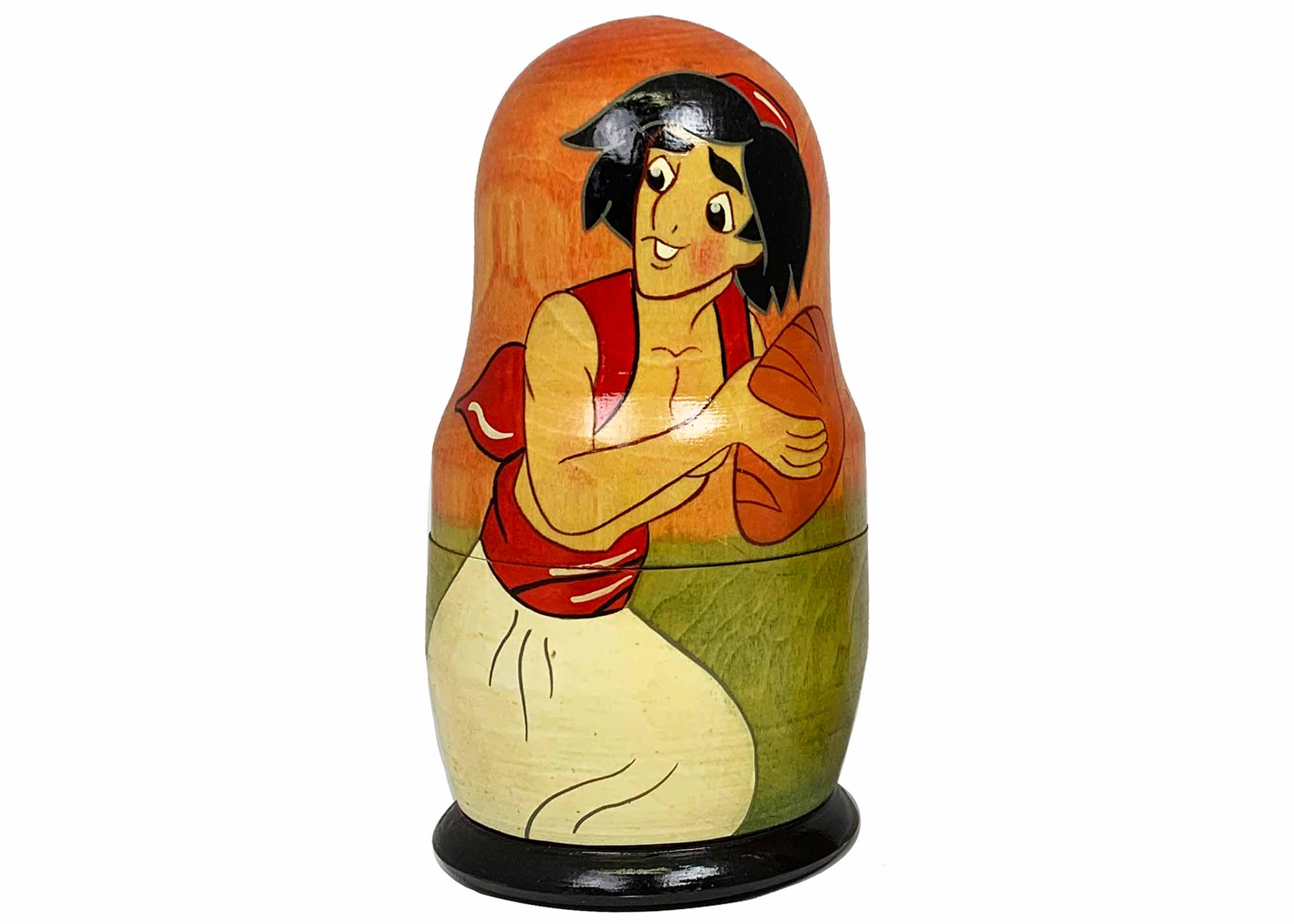 Buy Vintage Aladdin Tale Nesting Doll 5pc./5" at GoldenCockerel.com