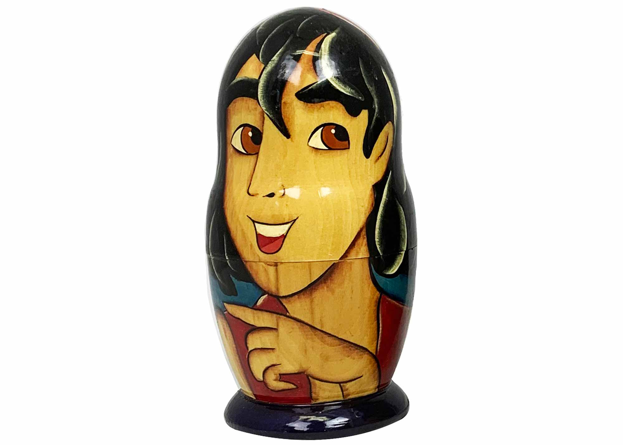 Buy Vintage Aladdin & Magic Lamp Nesting Doll 5pc./5" at GoldenCockerel.com