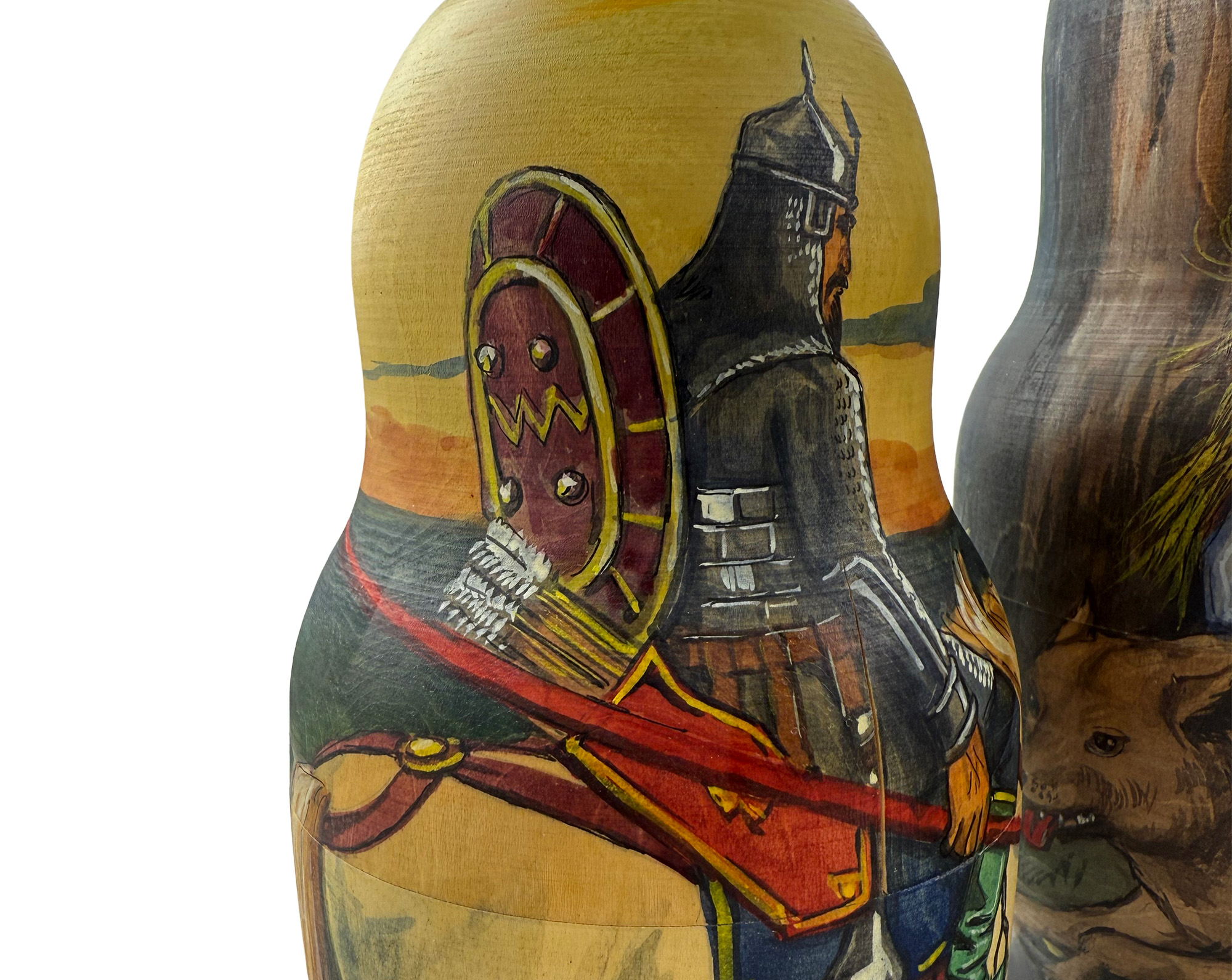 Buy Vintage Matte Viktor Vasnetsov Paintings Doll 10pc/9" at GoldenCockerel.com