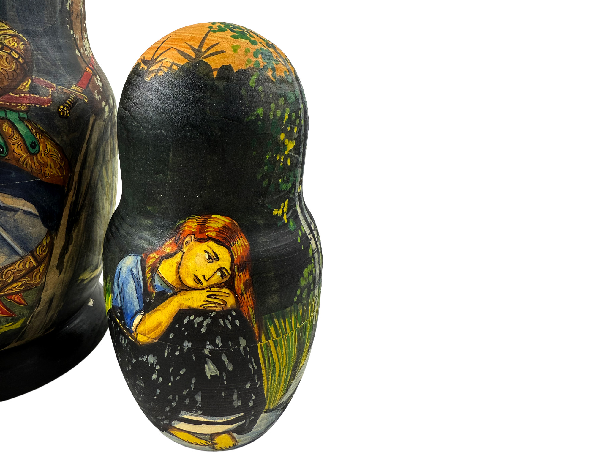 Buy Vintage Matte Viktor Vasnetsov Paintings Doll 10pc/9" at GoldenCockerel.com