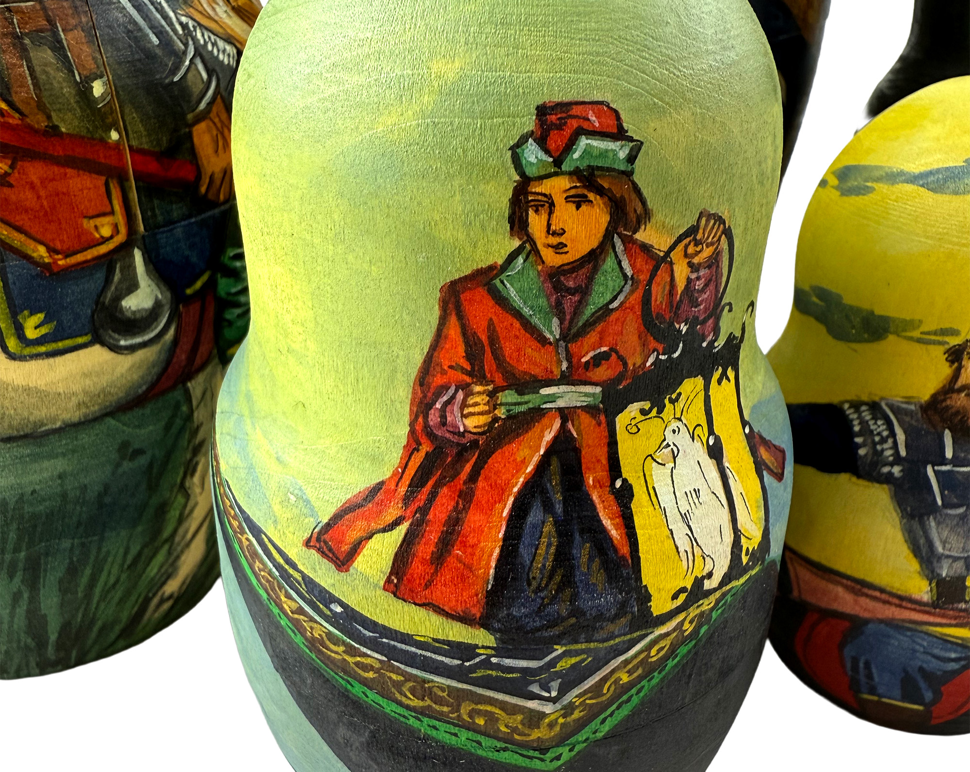 Buy Vintage Matte Viktor Vasnetsov Paintings Doll 10pc/9" at GoldenCockerel.com