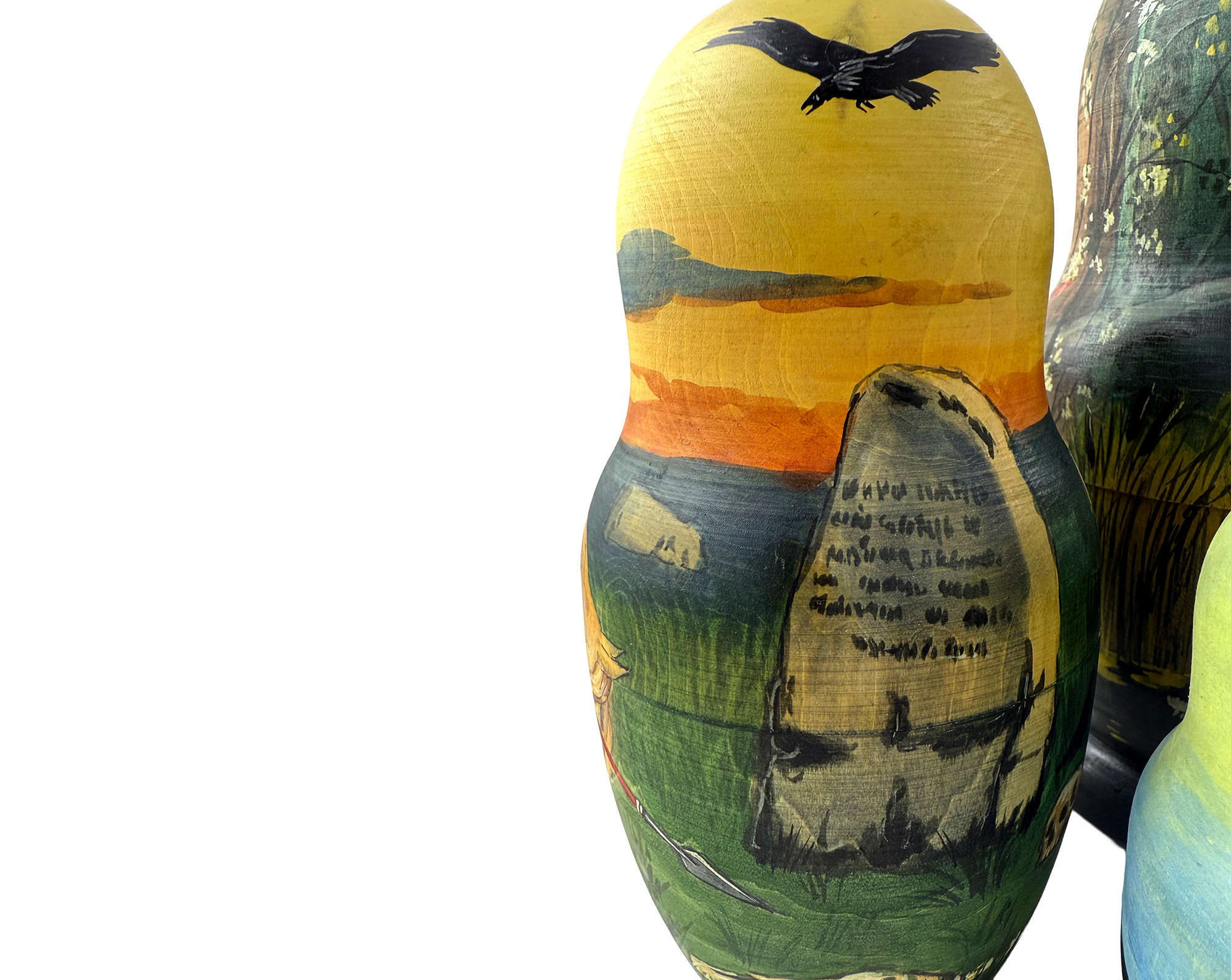 Buy Vintage Matte Viktor Vasnetsov Paintings Doll 10pc/9" at GoldenCockerel.com