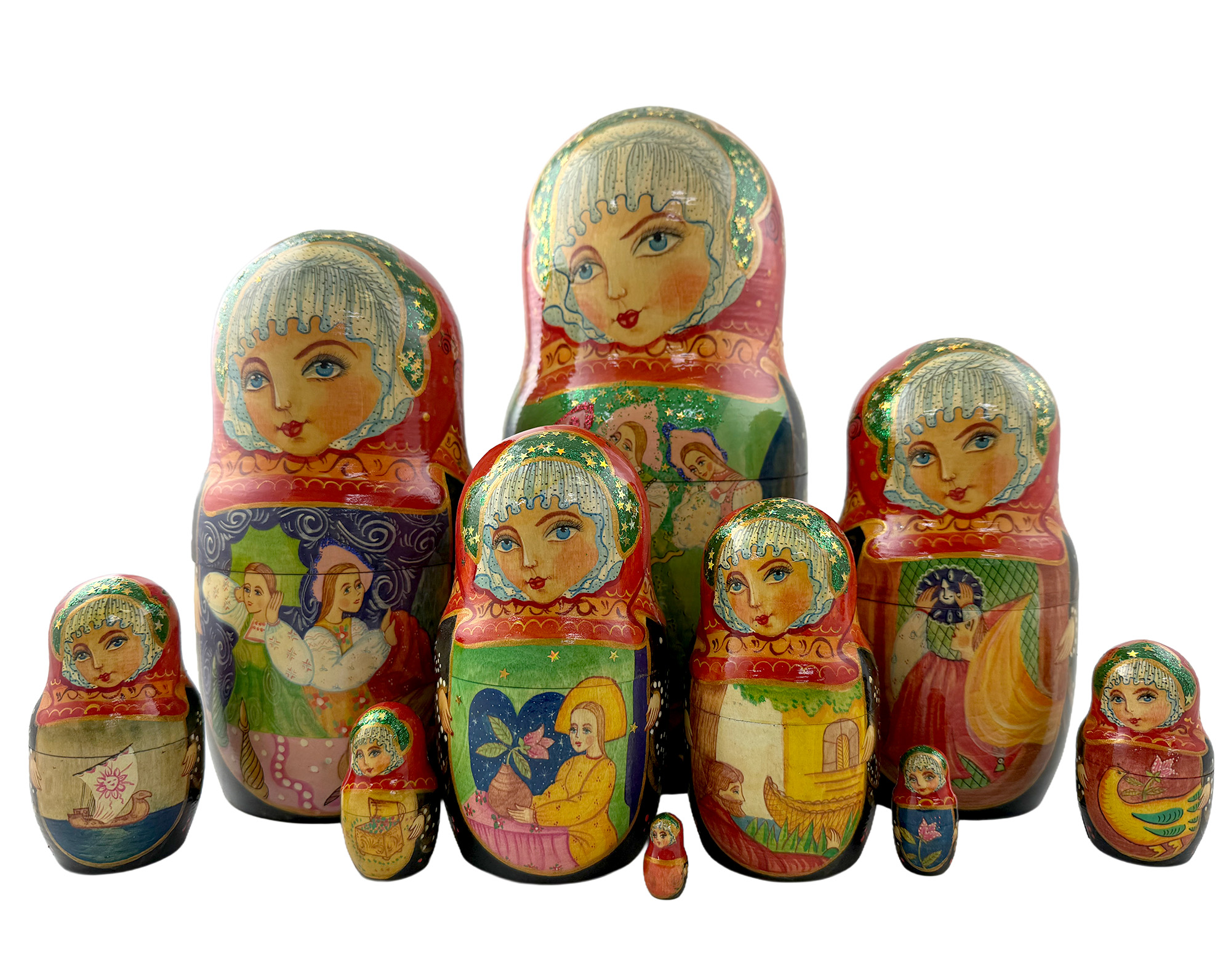 Buy Vintage Scarlet Flower Fairy Tale Doll 10pc/10" at GoldenCockerel.com