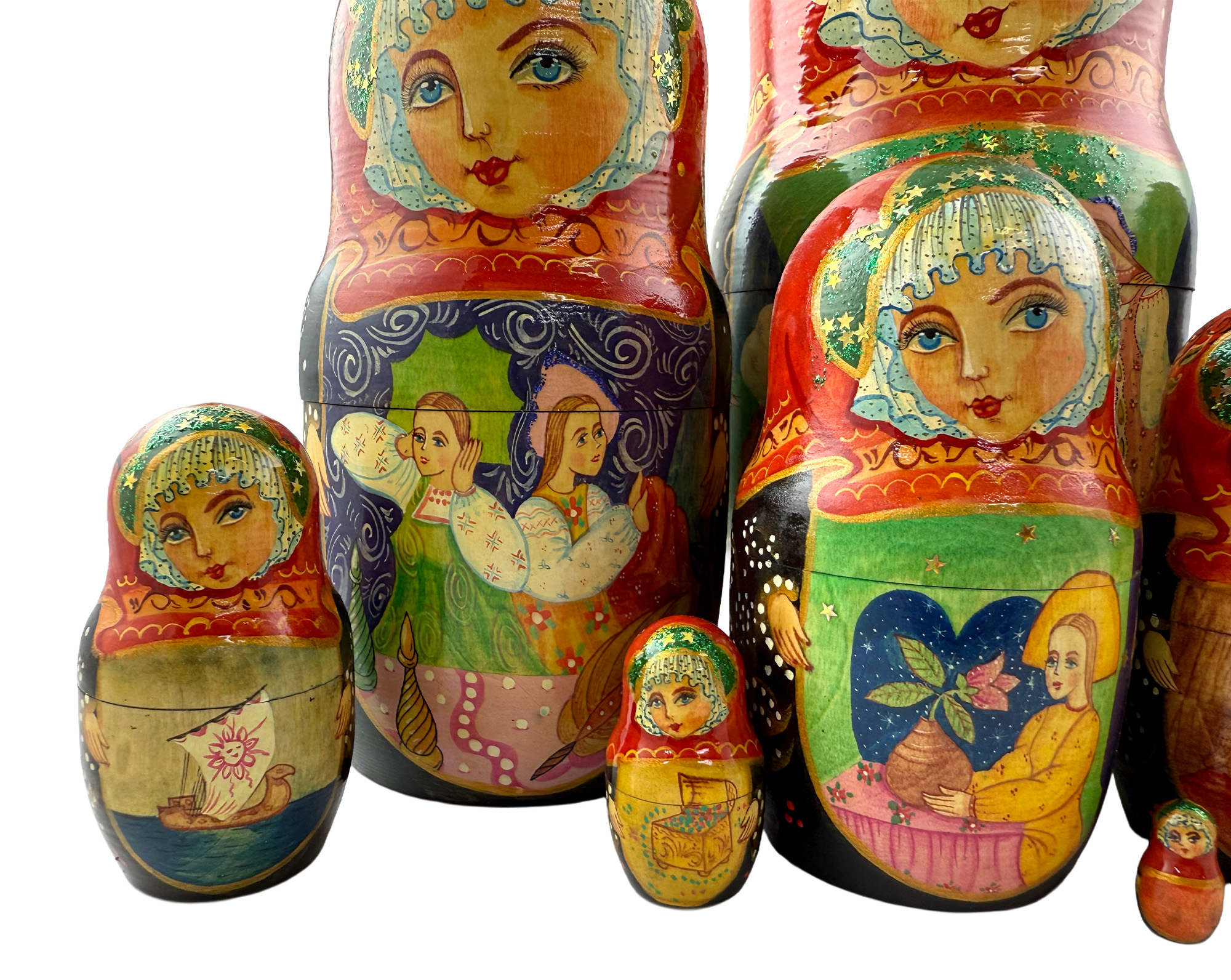 Buy Vintage Scarlet Flower Fairy Tale Doll 10pc/10" at GoldenCockerel.com