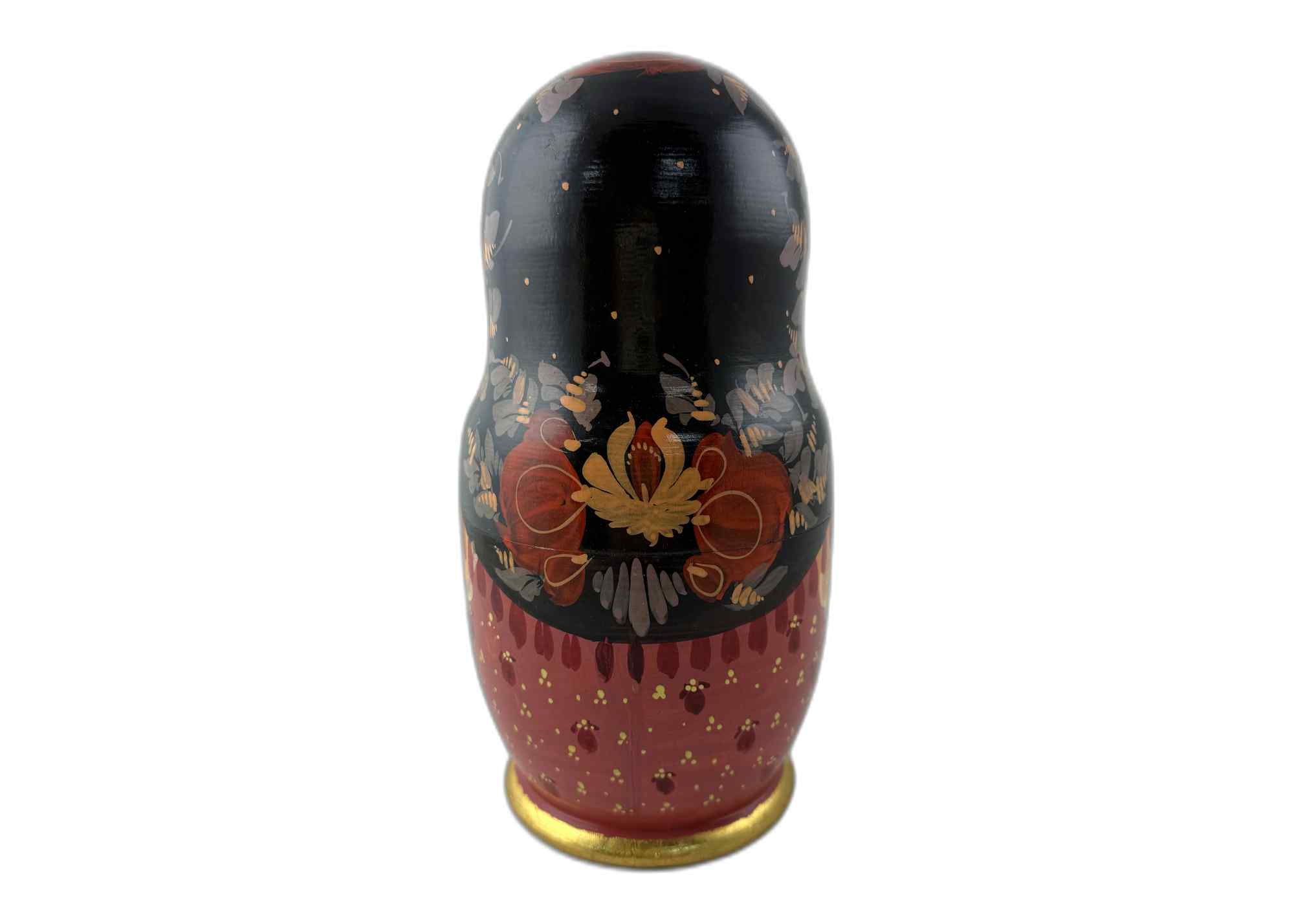 Buy Vintage Folk Scene Nesting Doll 10pc/10" at GoldenCockerel.com