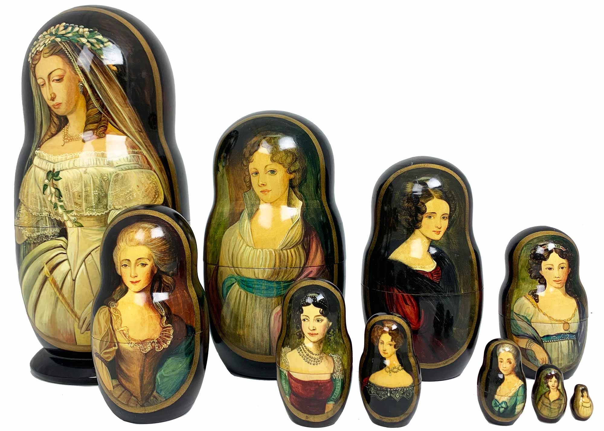 Buy Russian Portaiture of the 19th Century 10pc./12" at GoldenCockerel.com