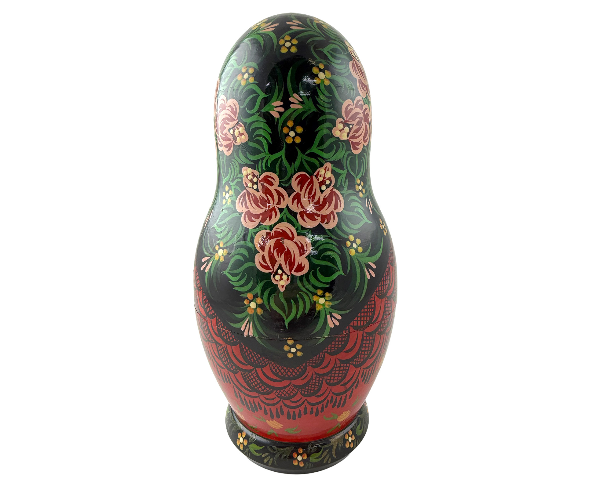 Buy Vintage Folk Scene Nesting Doll 10pc/10" at GoldenCockerel.com