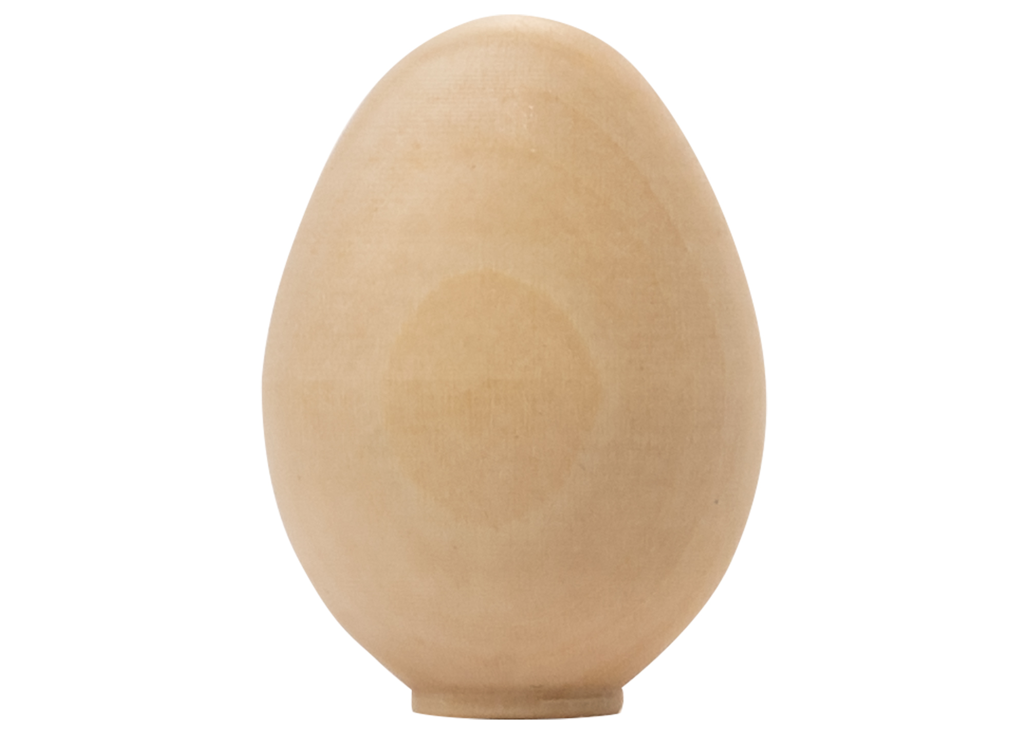 Buy Unpainted Wooden Bird Egg 2" at GoldenCockerel.com