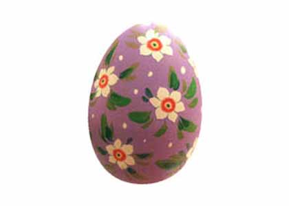 Buy Pastel Hollow Easter Egg, Wood 2.5" at GoldenCockerel.com