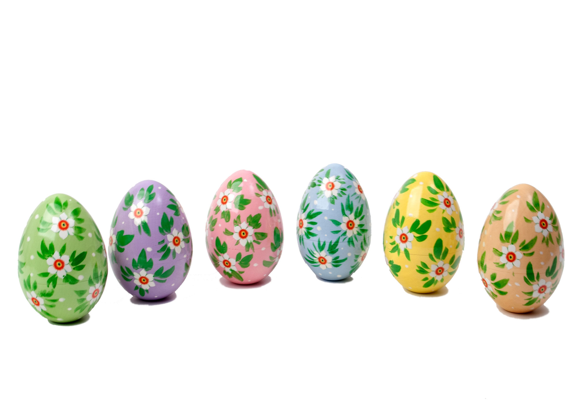 Buy Pastel Hollow Easter Eggs, Set of 6 at GoldenCockerel.com