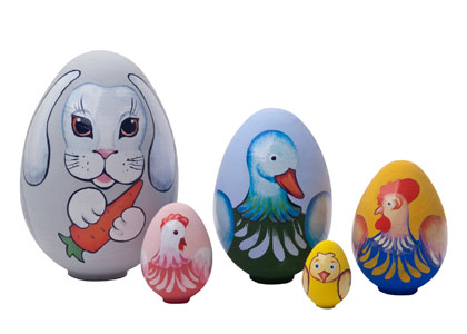 Buy DIY Easter Animals Nesting Egg Kit at GoldenCockerel.com