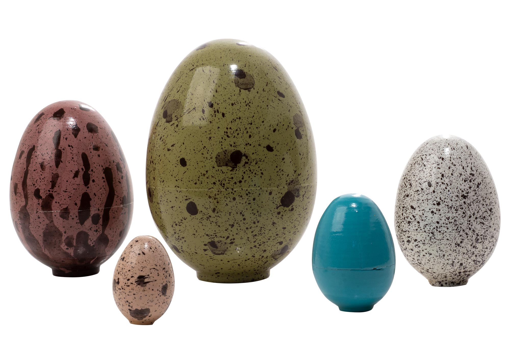 Buy Nesting Bird Eggs 5pc./4.5" at GoldenCockerel.com