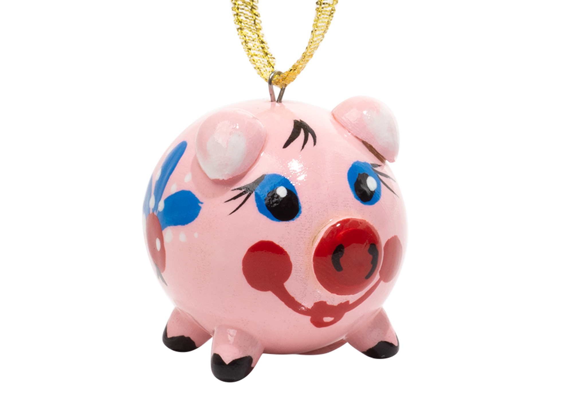 Buy Pig Ornament, 1.5" at GoldenCockerel.com