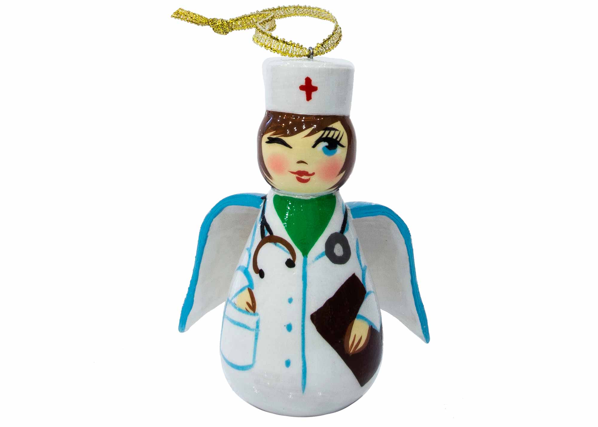 Buy Nurse Angel Ornament, 3" at GoldenCockerel.com