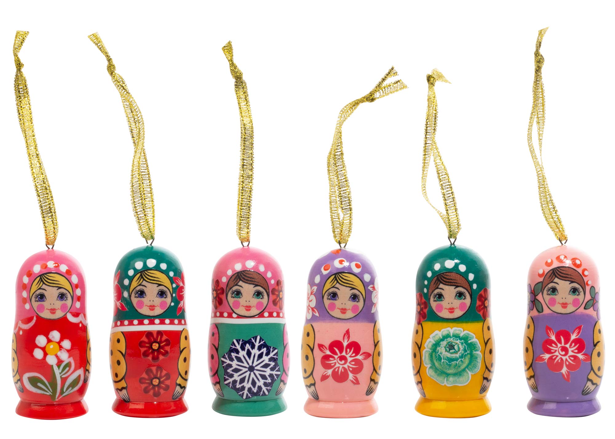 Buy Matryoshka Mini Realistic Ornament 2" at GoldenCockerel.com