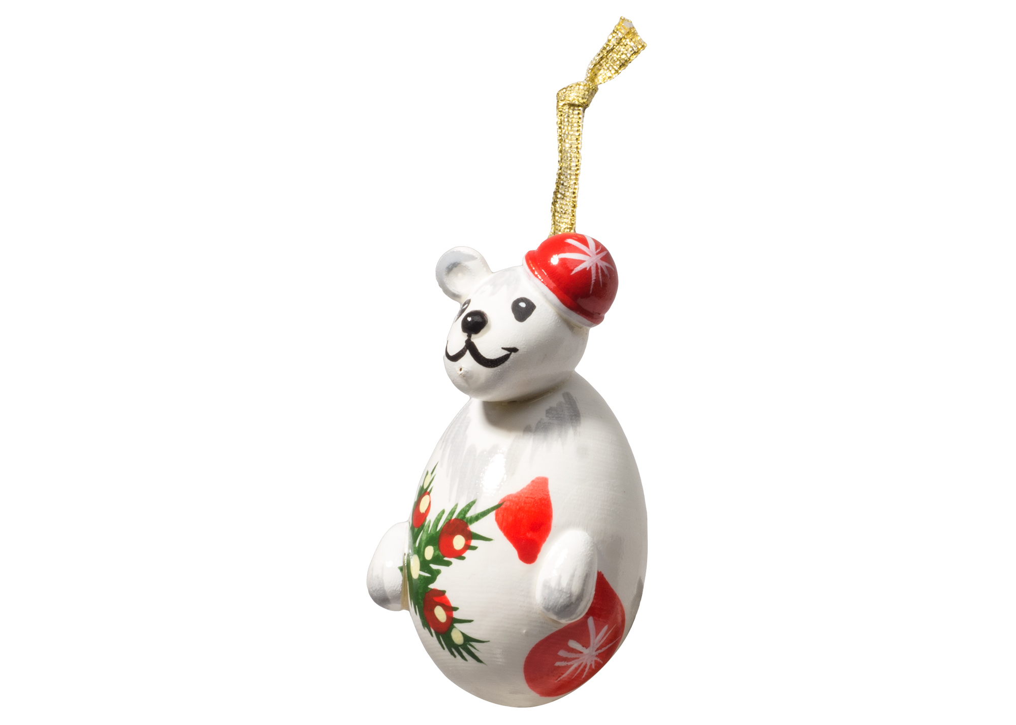 Buy Christmas Polar Bear Ornament  2" at GoldenCockerel.com