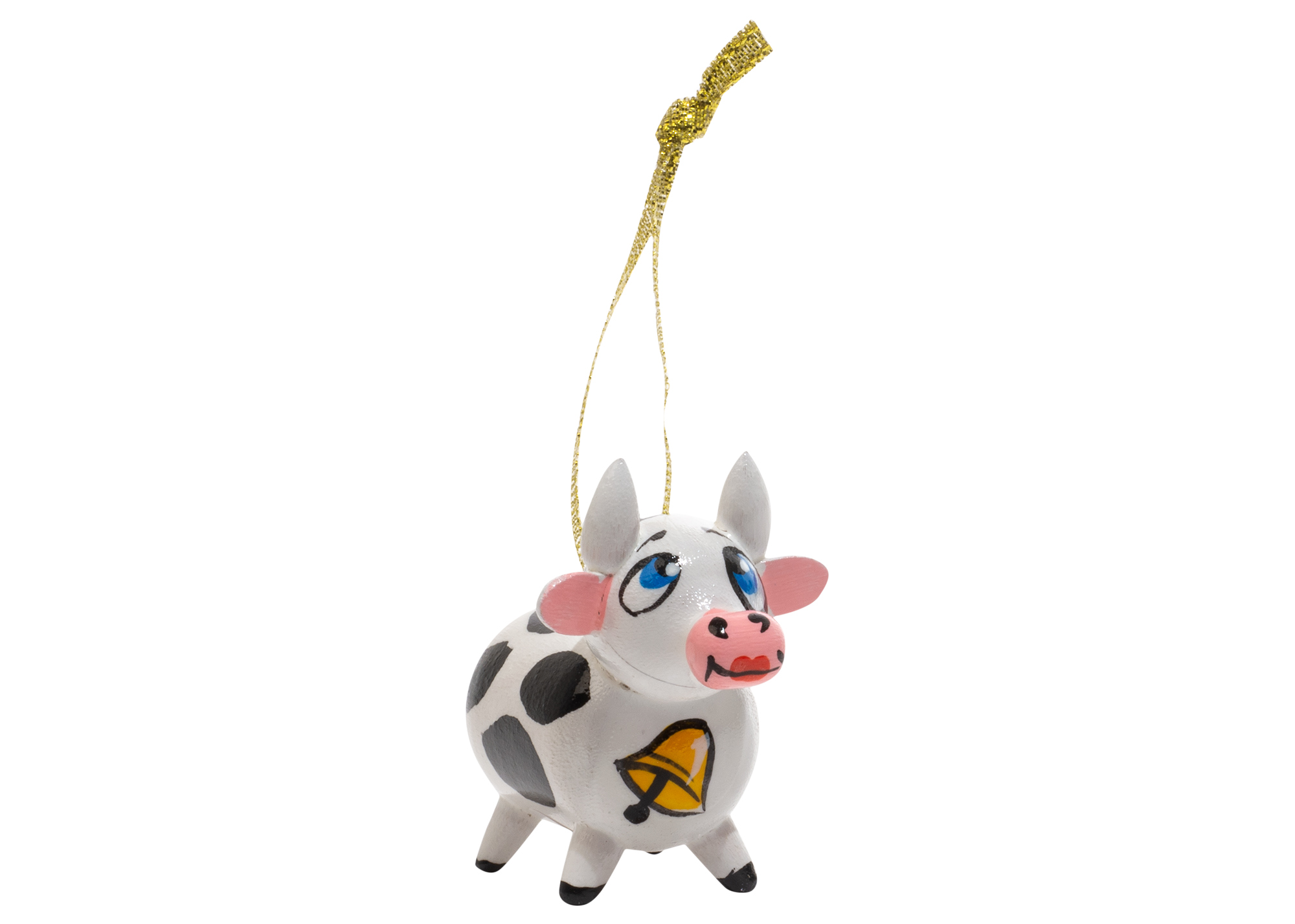 Buy Holstein Cow Ornament  2" at GoldenCockerel.com