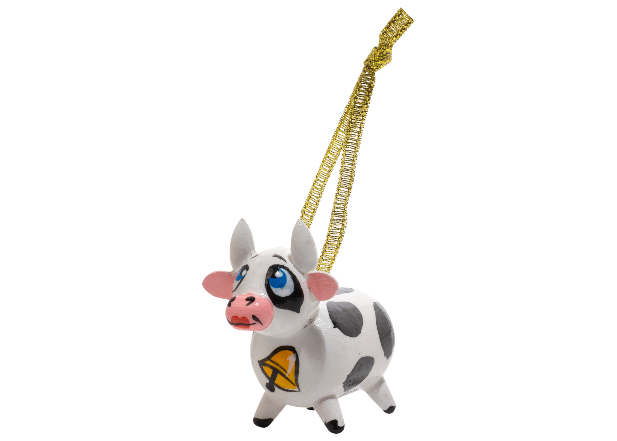 Buy Holstein Cow Ornament  2" at GoldenCockerel.com