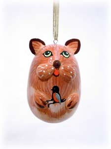 Buy Cat Ornament 2" at GoldenCockerel.com