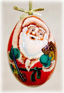 Buy Old World Father Frost Egg Ornament 3" at GoldenCockerel.com