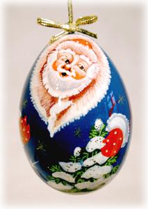 Buy Old World Father Frost Egg Ornament 3" at GoldenCockerel.com