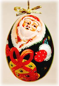 Buy Old World Father Frost Egg Ornament 3" at GoldenCockerel.com