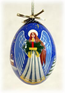 Buy Christmas Angel Ornament 3" at GoldenCockerel.com