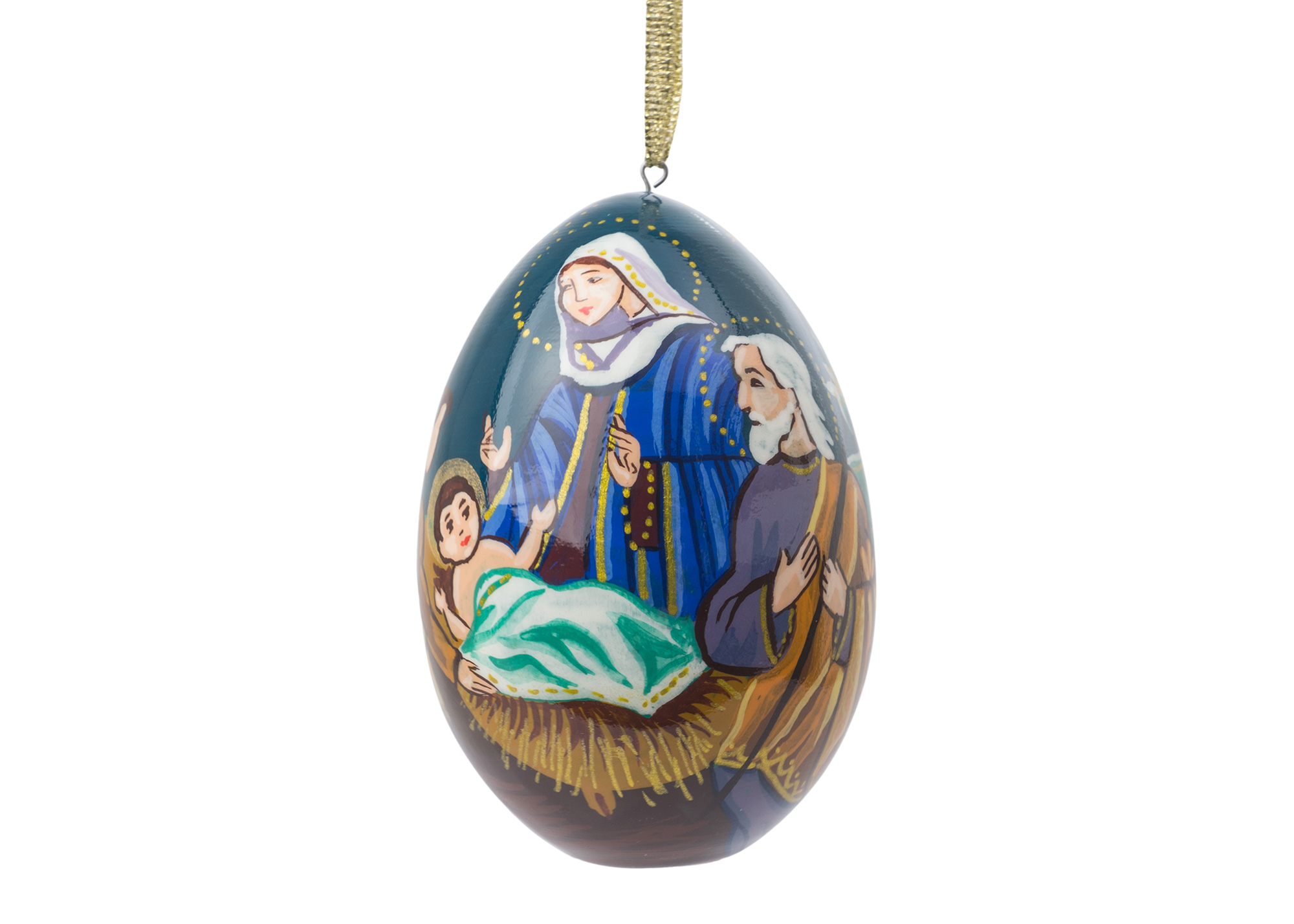 Buy Nativity Ornament – Western style, 3" at GoldenCockerel.com