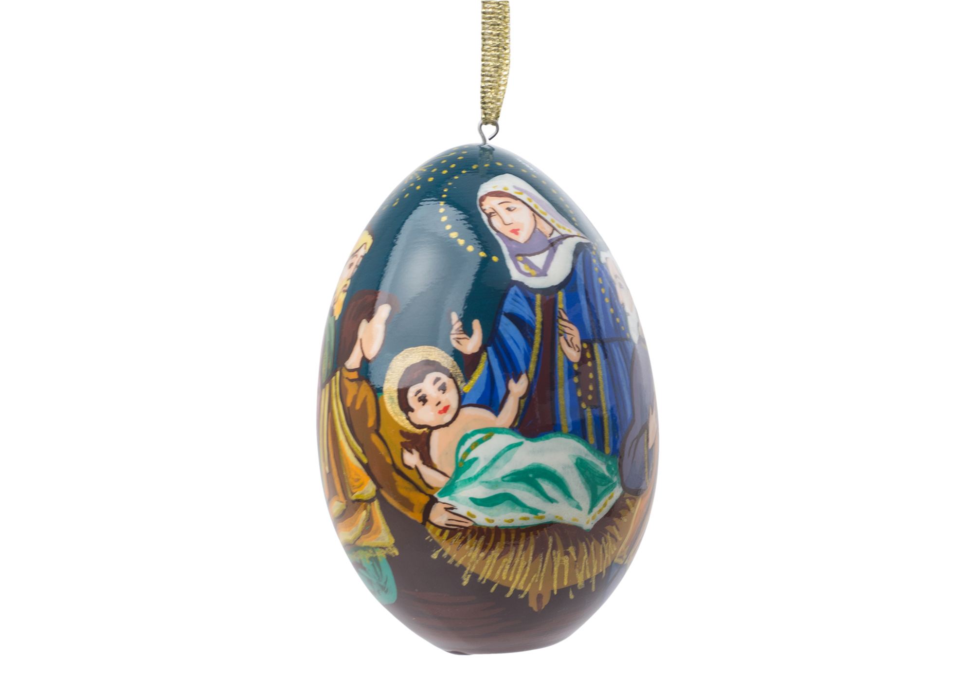 Buy Nativity Ornament – Western style, 3" at GoldenCockerel.com