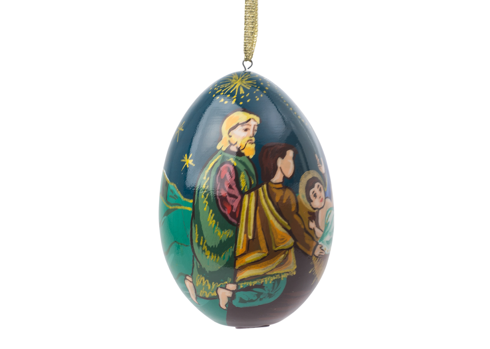 Buy Nativity Ornament – Western style, 3" at GoldenCockerel.com
