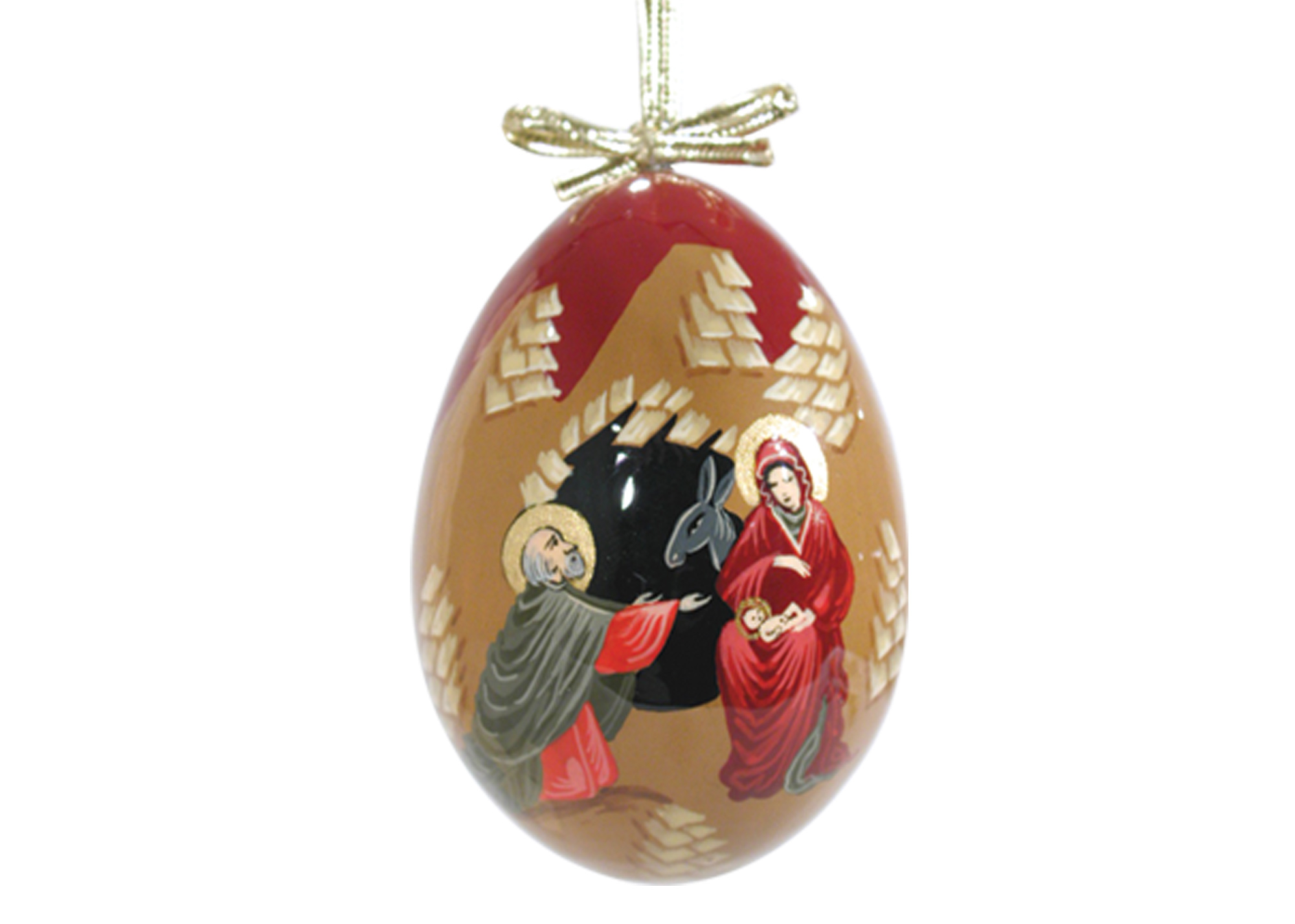 Buy Елочное украшение "Рождество" (в византийском стиле) 7,5 см at GoldenCockerel.com