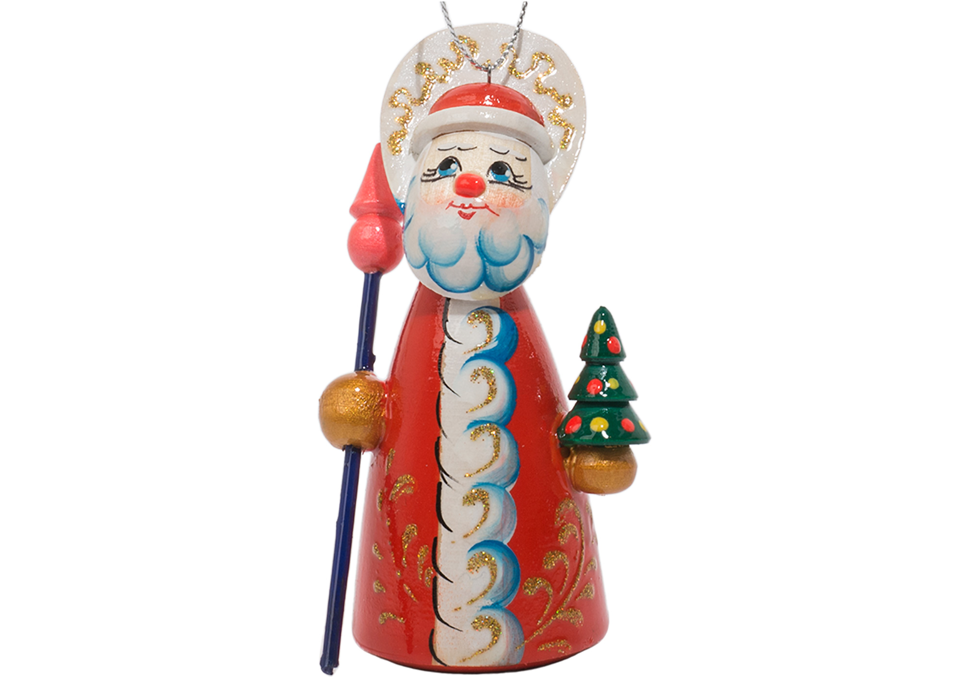Buy Folksy Father Frost Ornament 4" at GoldenCockerel.com