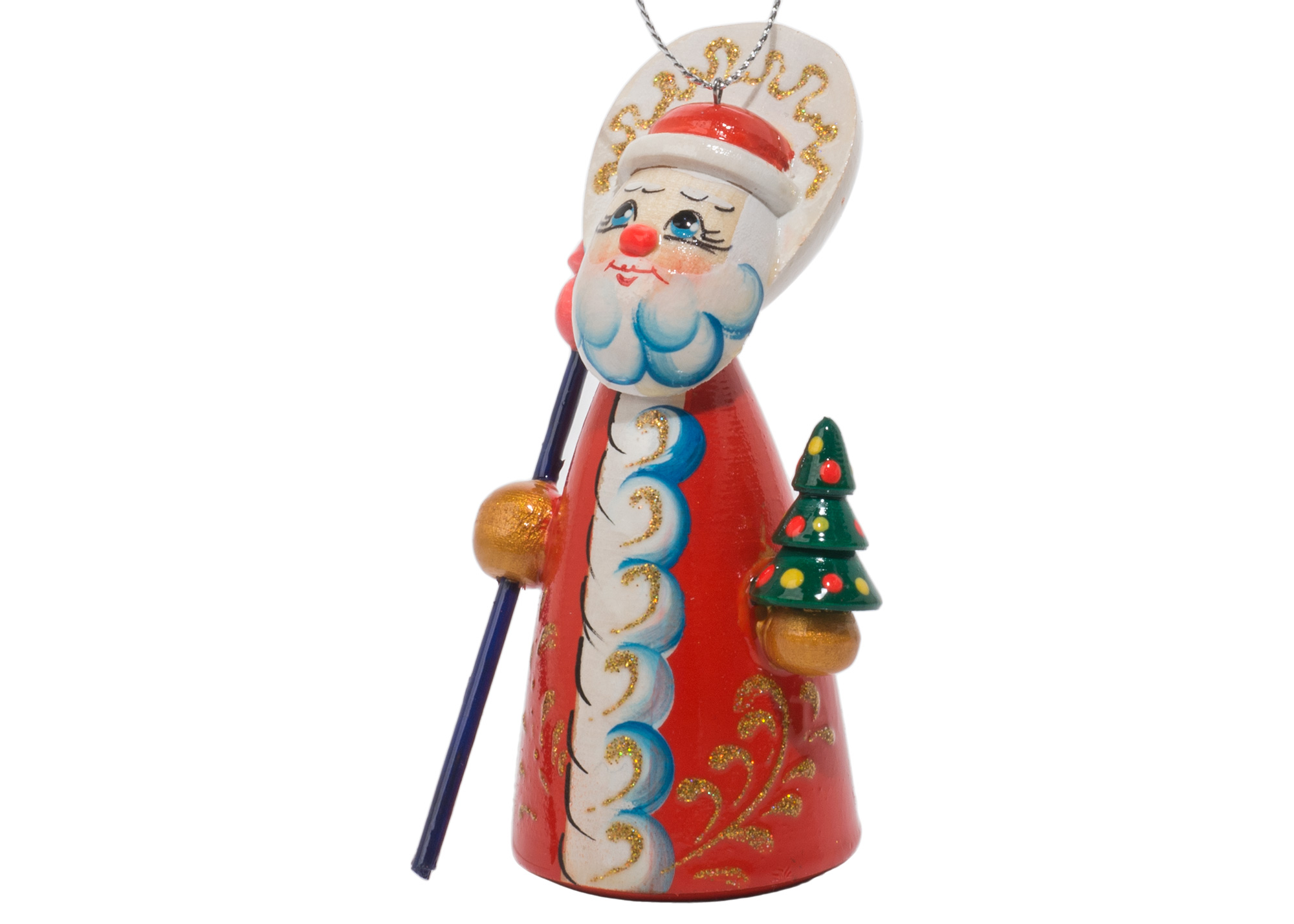 Buy Folksy Father Frost Ornament 4" at GoldenCockerel.com