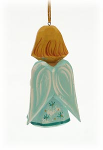 Buy Carved "Littlest Angel" Ornament 3" at GoldenCockerel.com