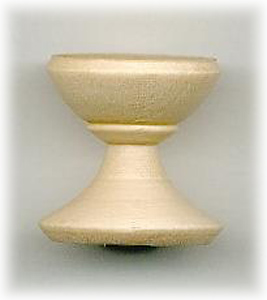 Buy Unpainted Wooden Egg Stand, 1" at GoldenCockerel.com