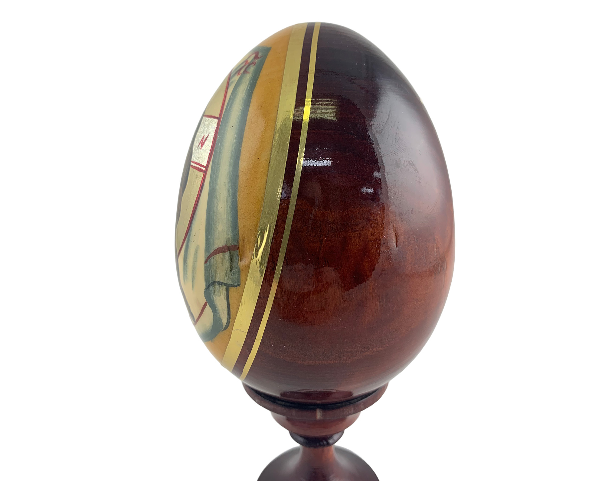 Buy Vintage 5" Orthodox Icon Egg with Stand at GoldenCockerel.com