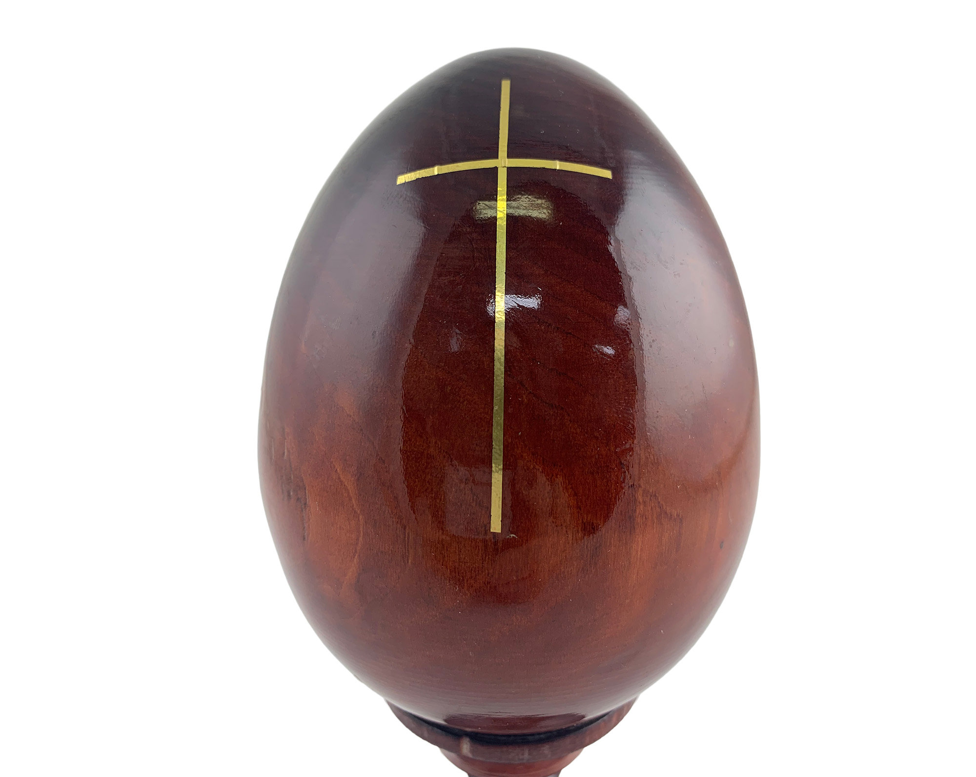 Buy Vintage 5" Orthodox Icon Egg with Stand at GoldenCockerel.com