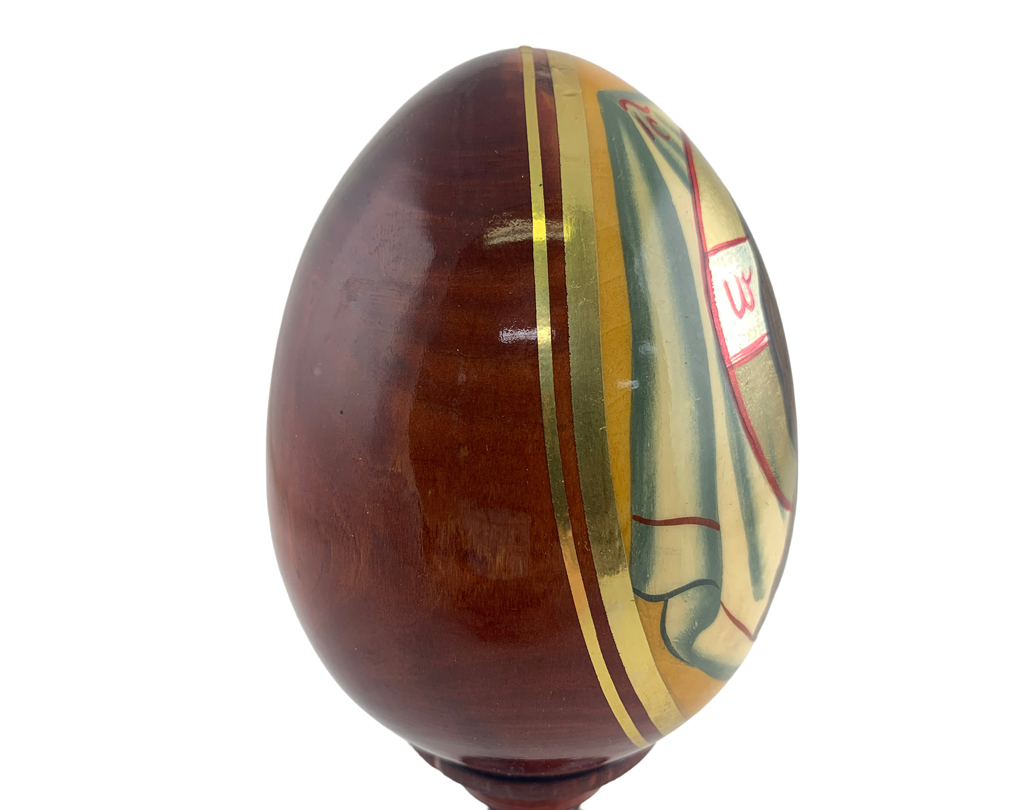 Buy Vintage 5" Orthodox Icon Egg with Stand at GoldenCockerel.com