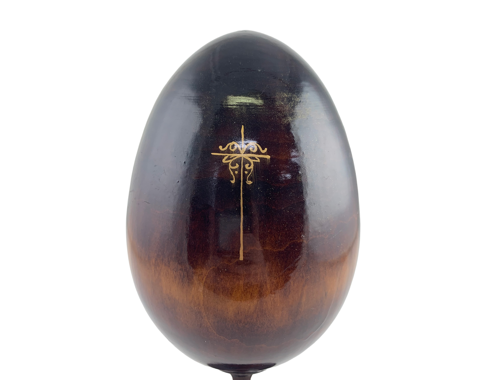 Buy Vintage 7” Orthodox Icon Egg with Stand at GoldenCockerel.com