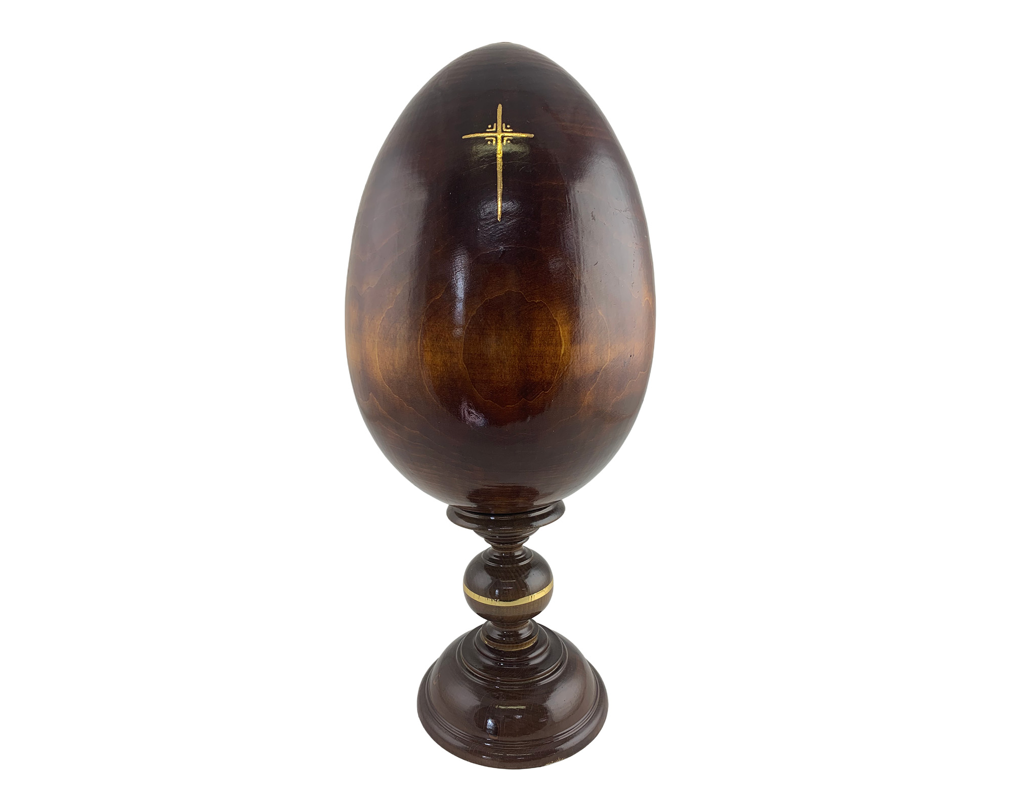 Buy Vintage 9" Orthodox Icon Egg with Stand at GoldenCockerel.com