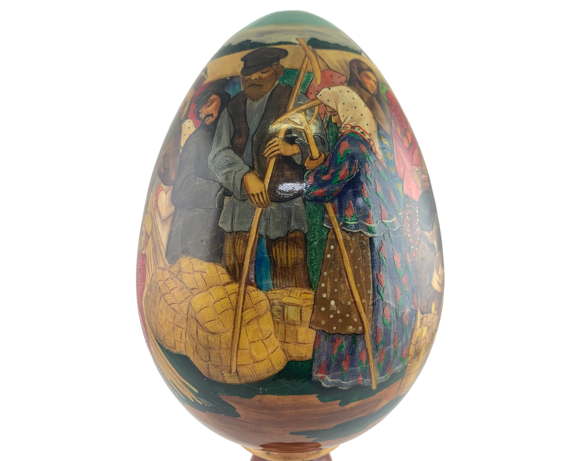 Buy Vintage Open Air Market Egg with Stand at GoldenCockerel.com