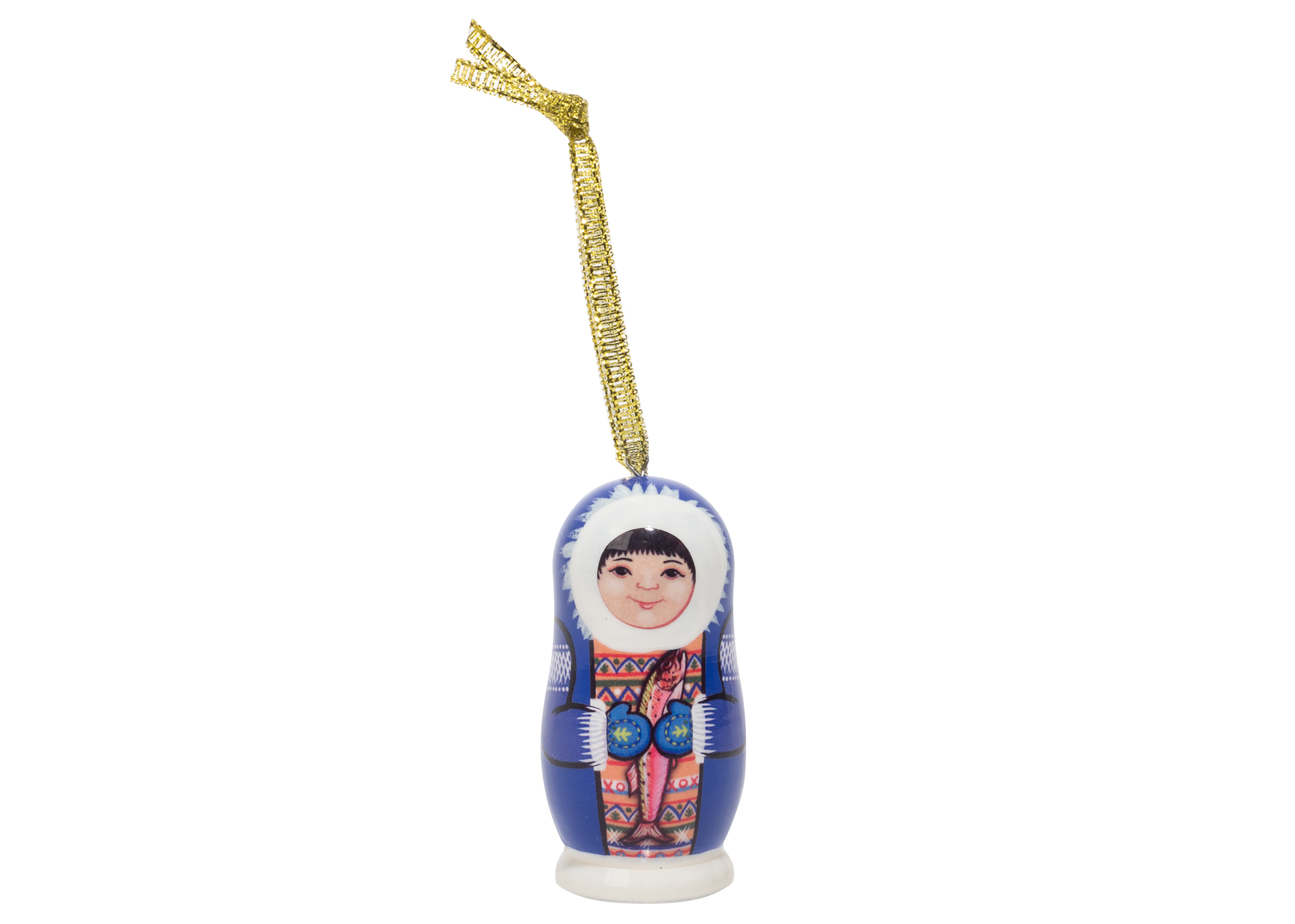 Buy Blue Eskimo Ornament 2" at GoldenCockerel.com