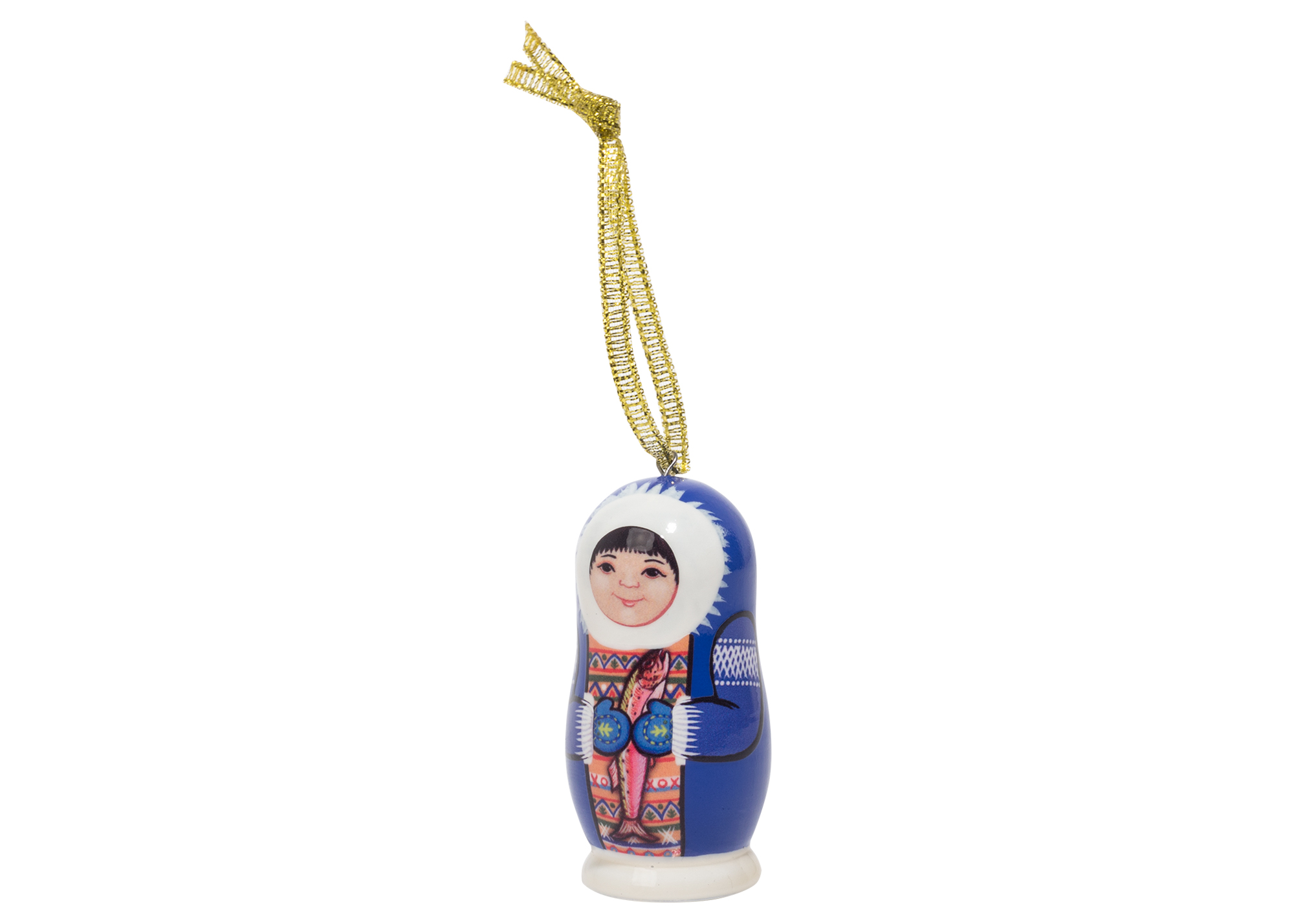 Buy Blue Eskimo Ornament 2" at GoldenCockerel.com