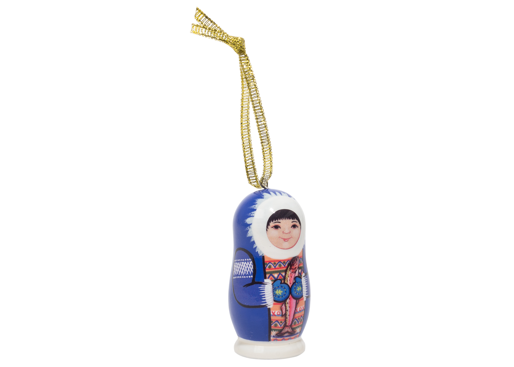 Buy Blue Eskimo Ornament 2" at GoldenCockerel.com