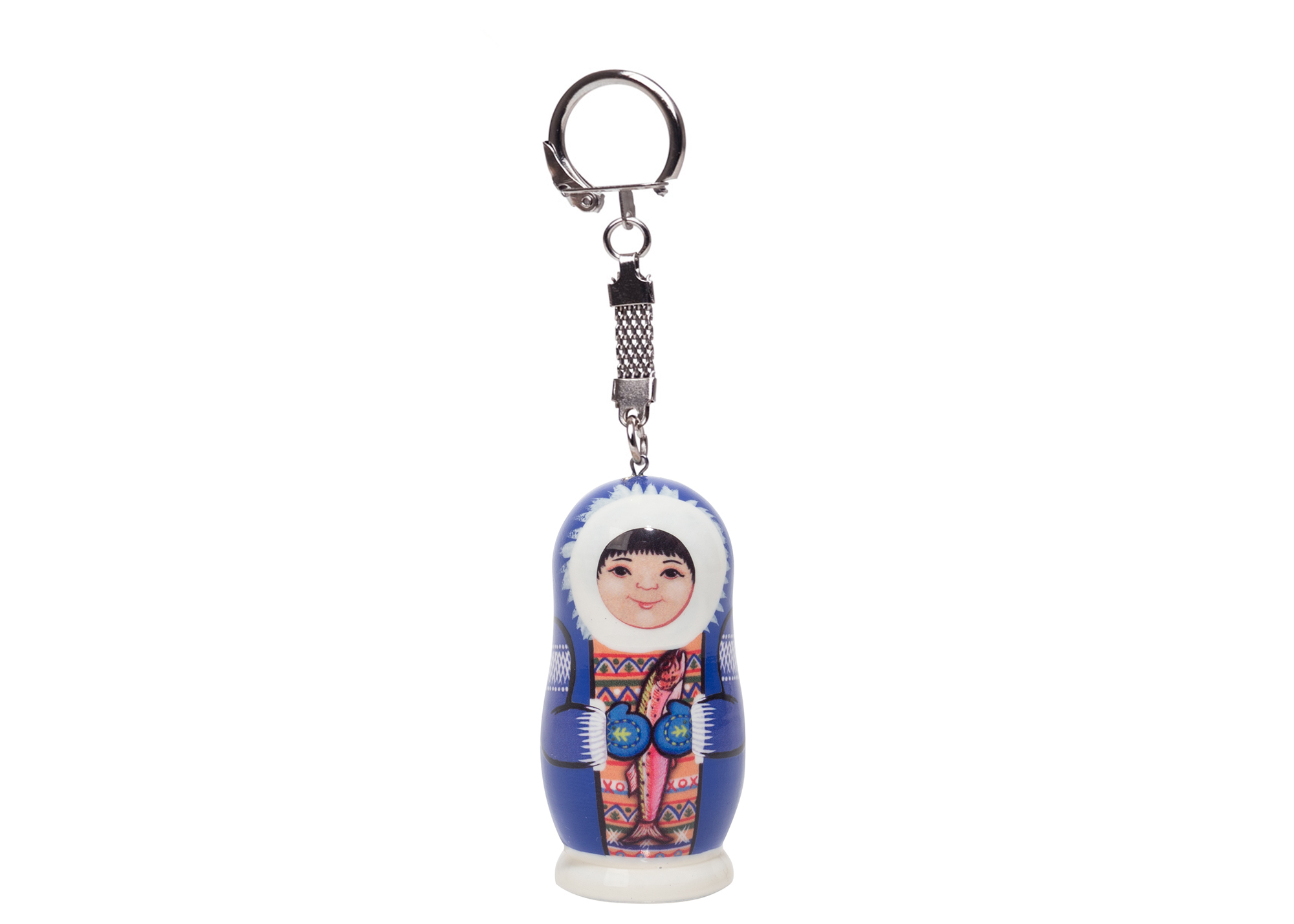 Buy Blue Eskimo Keychain 2" at GoldenCockerel.com